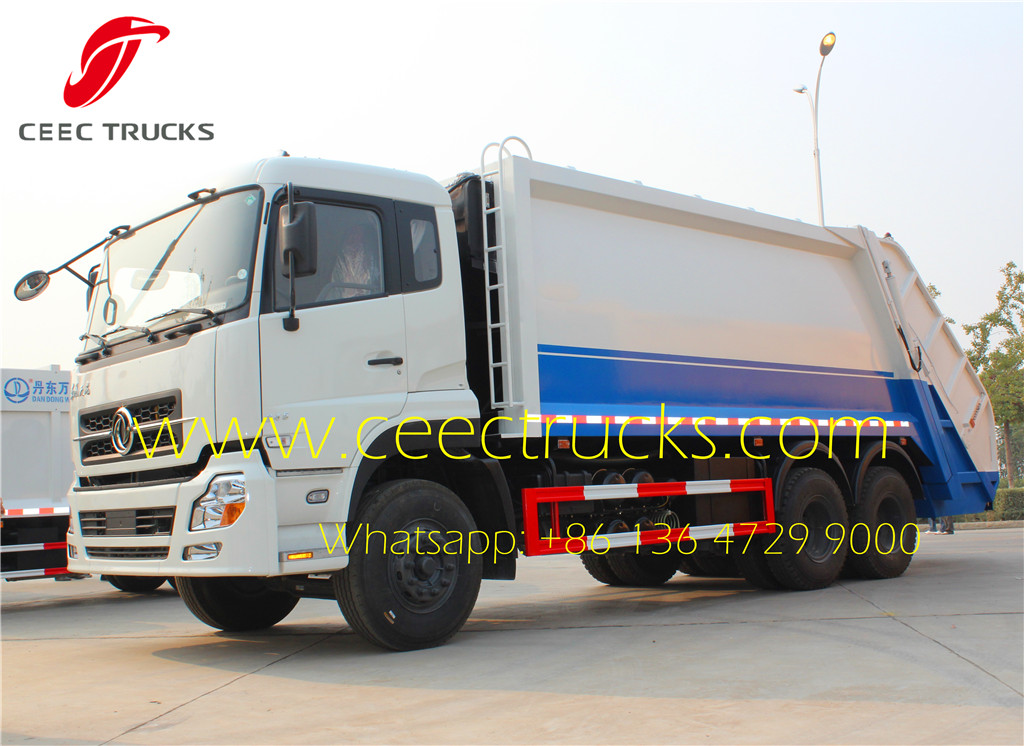heavy duty 20CBM rubbish compactor trucks export