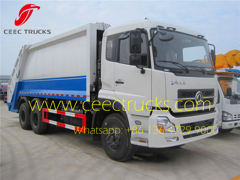 heacy duty 20CBM rubbish compactor trucks for Sierra Leone
