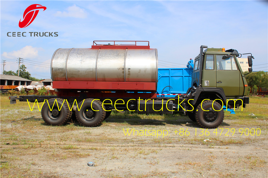 SHACMAN military fuel tanker trucks supplier