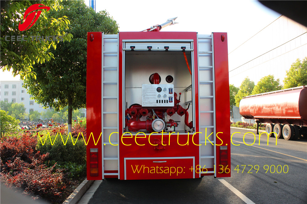 Faw firefighting trucks export Uganda