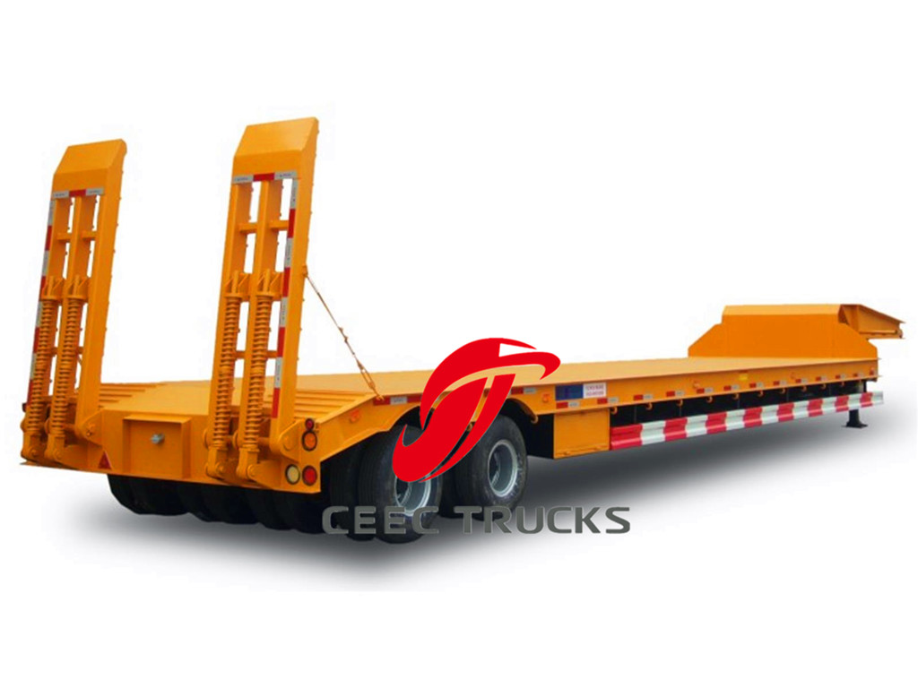 2-axle 30T lowbed semitrailer