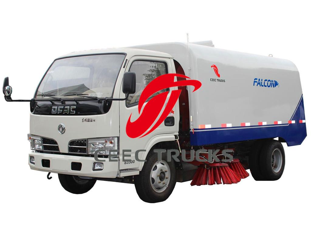 Dongfeng 4 CBM road sweeper
