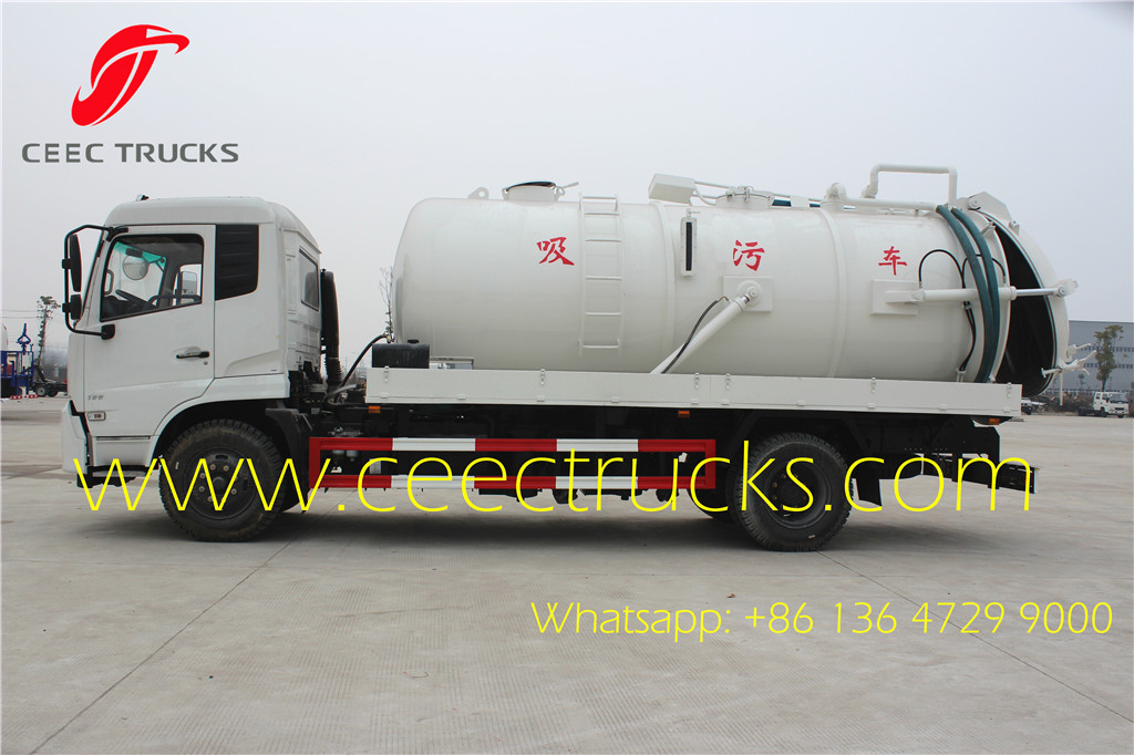 10000 liters dongfeng cesspit emptier tanker truck Dongfeng