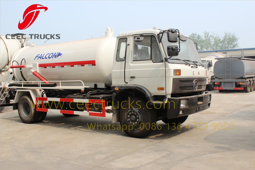 dongfeng 8 CBM sewage suction truck