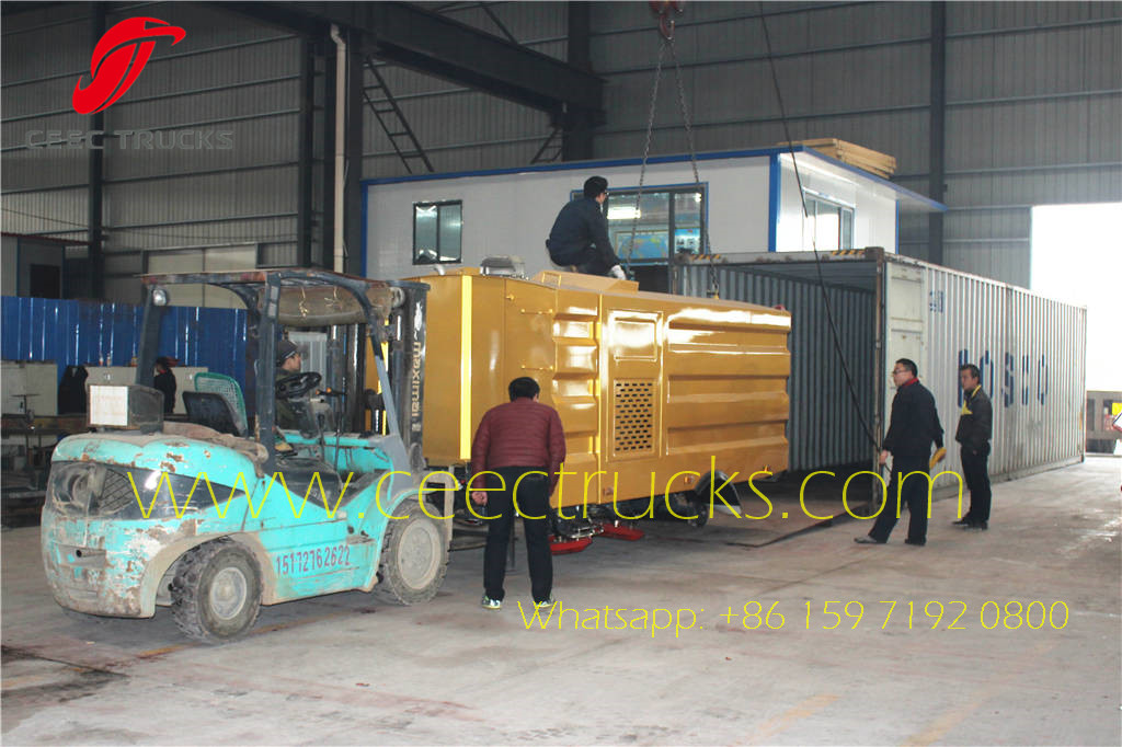 10 Road Sweeper Superstructure Container Delivery