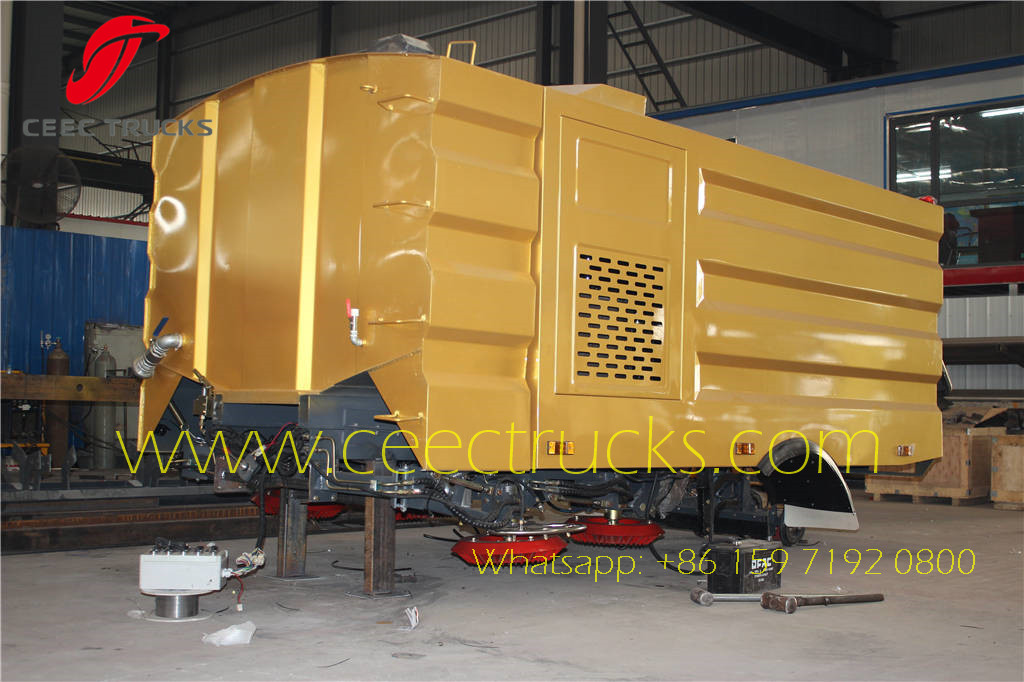 Road Sweeper Superstructure Container Delivery