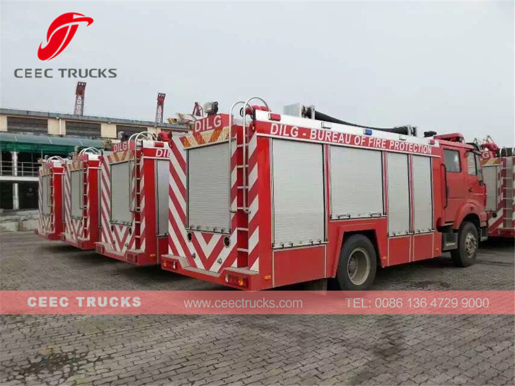 ISUZU firefighting truck export Philippine
