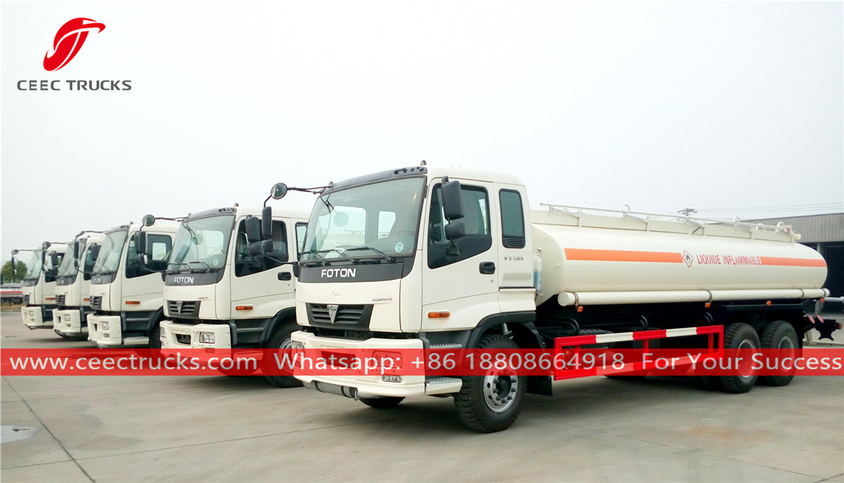 FOTON Fuel bowser trucks for Dubai