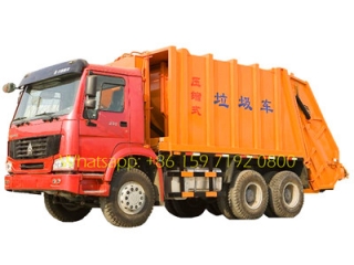 мусоровоз howo сжимает мусоровоз мусоровоз 18 куб. м