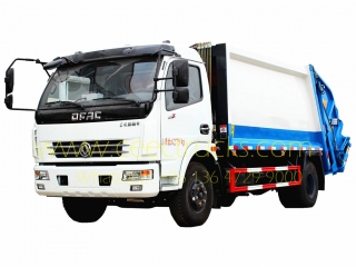 грузовик уплотнитель мусора dongfeng 8cbm горячая продажа