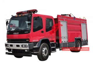  ISUZU  FVR  водно-пенная пожарная машина