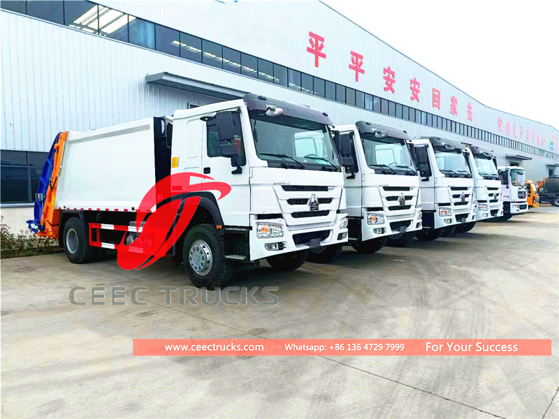 
      Джибути - 10 грузовиков с компактором мусора Howo экспортируются. 
    