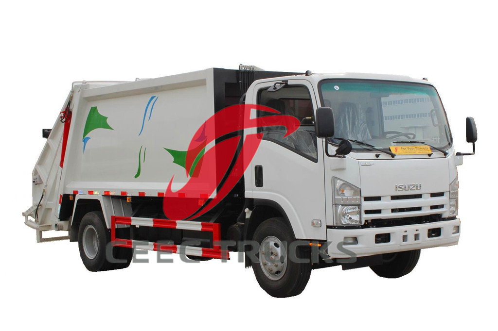 CEEC produced garbage compactor truck