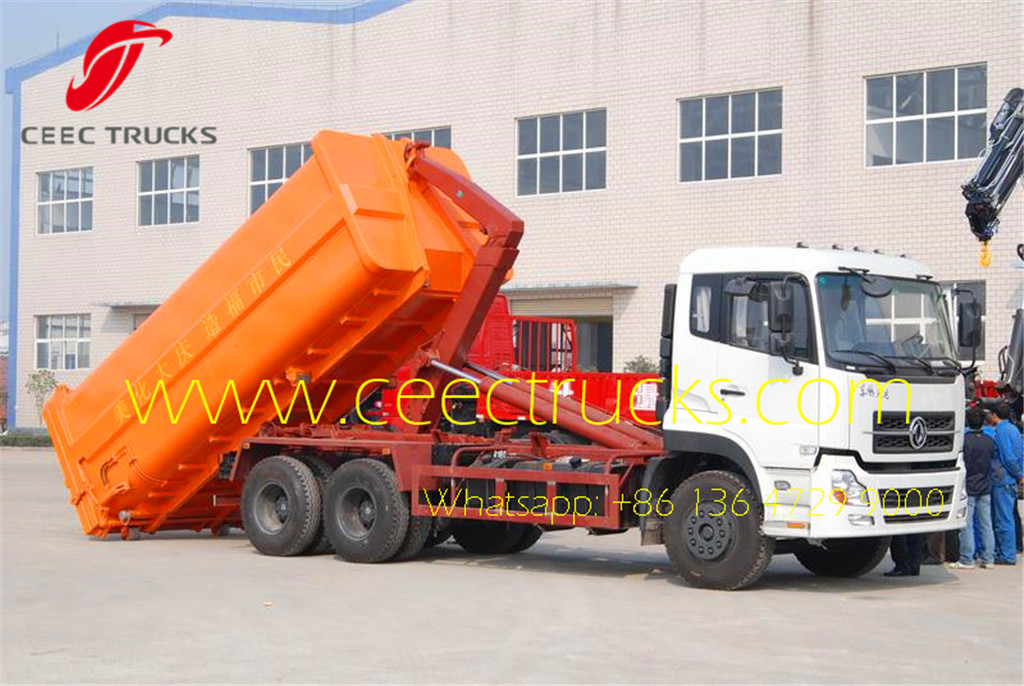 dongfeng 16 T hook loader truck