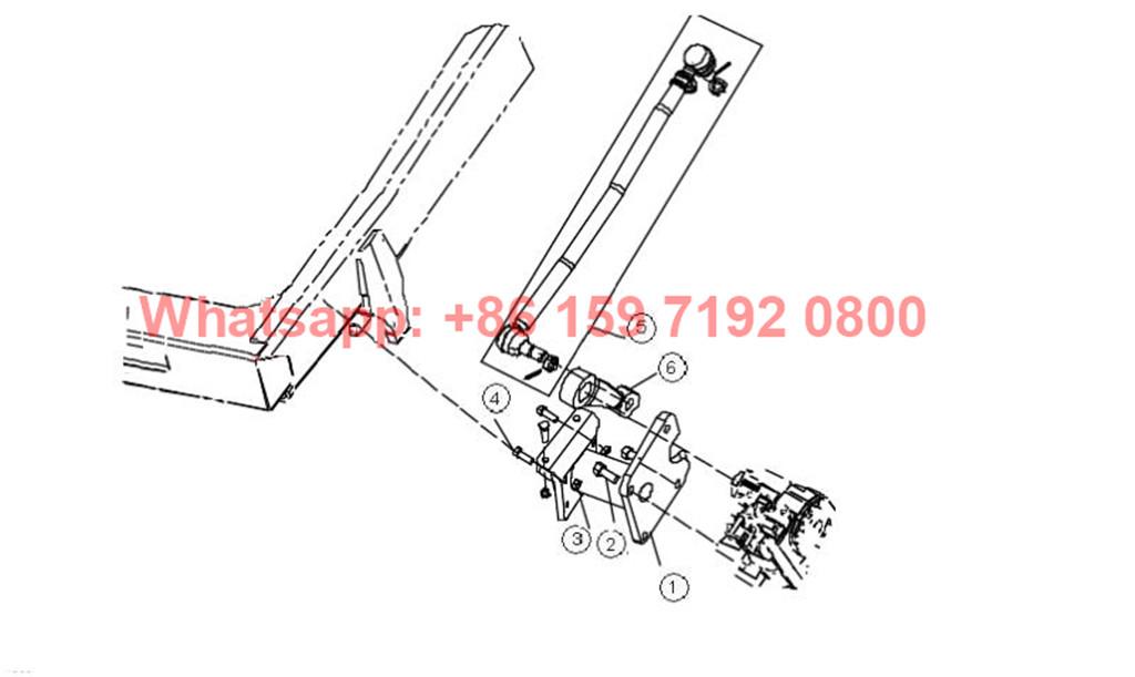 Genuine Beiben Steering box ZF8098 supplier