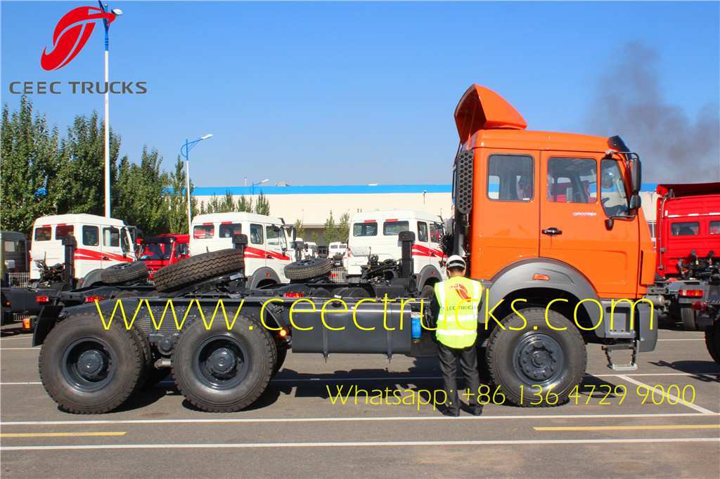 RHD beiben 10 units tractor trucks export Kenya Mombasa
