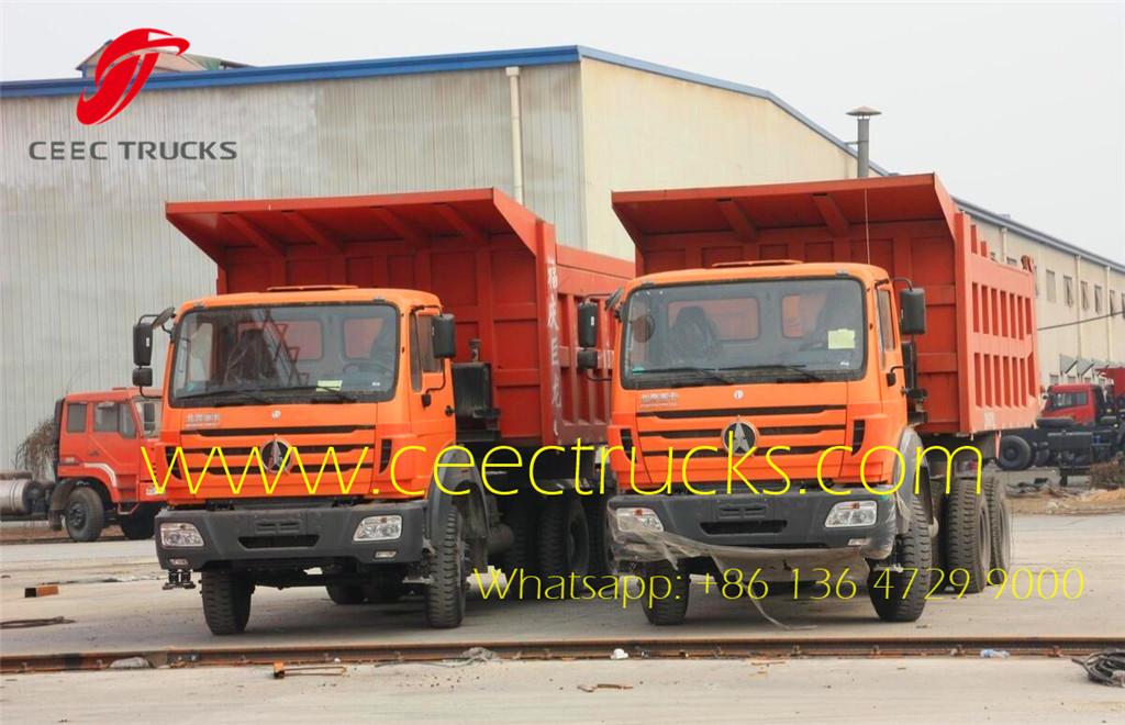 beiben 2634 tipper trucks export Africa