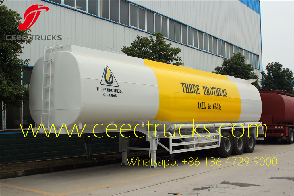 40CBM fuel tanker semitrailer