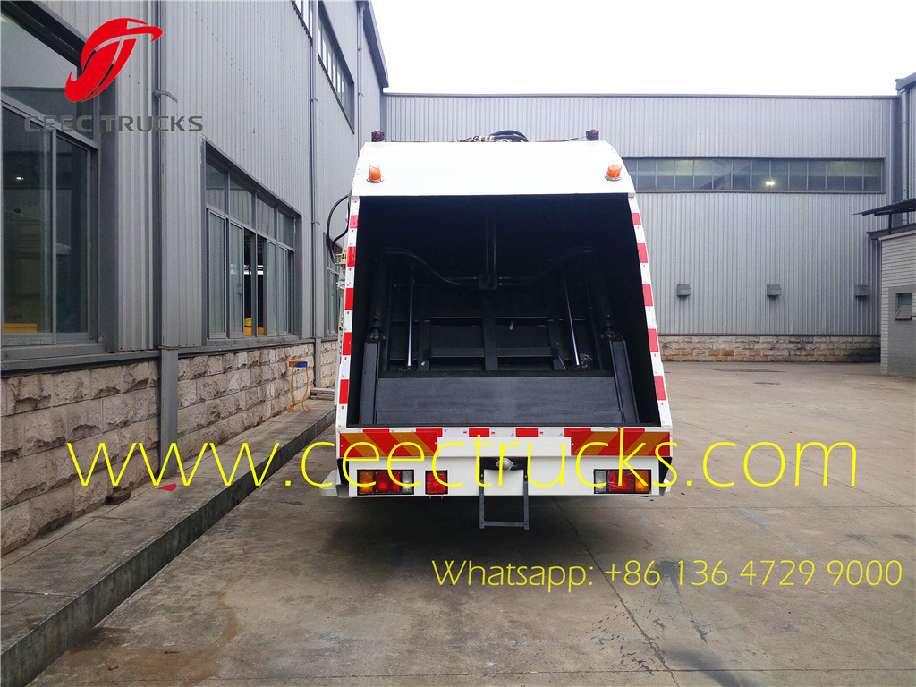 ISUZU 12 CBM garbage compactor truck export Mongolia