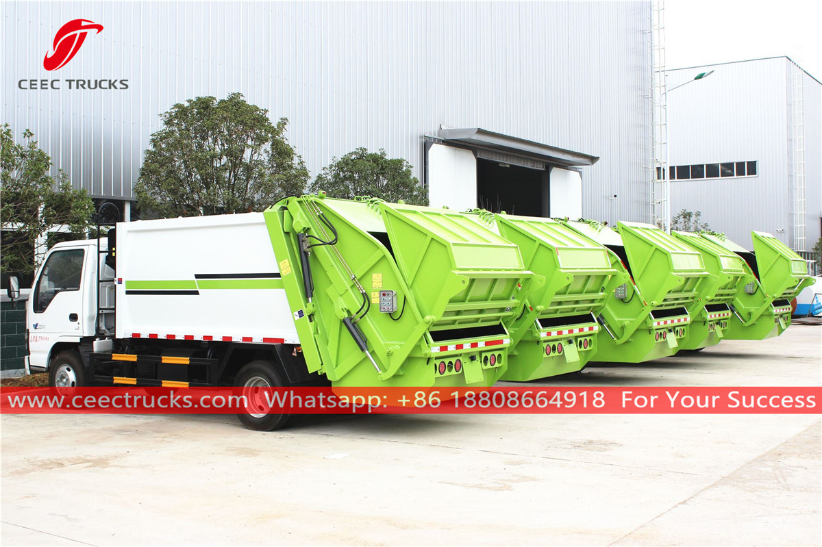 Waste compactor trucks for sale