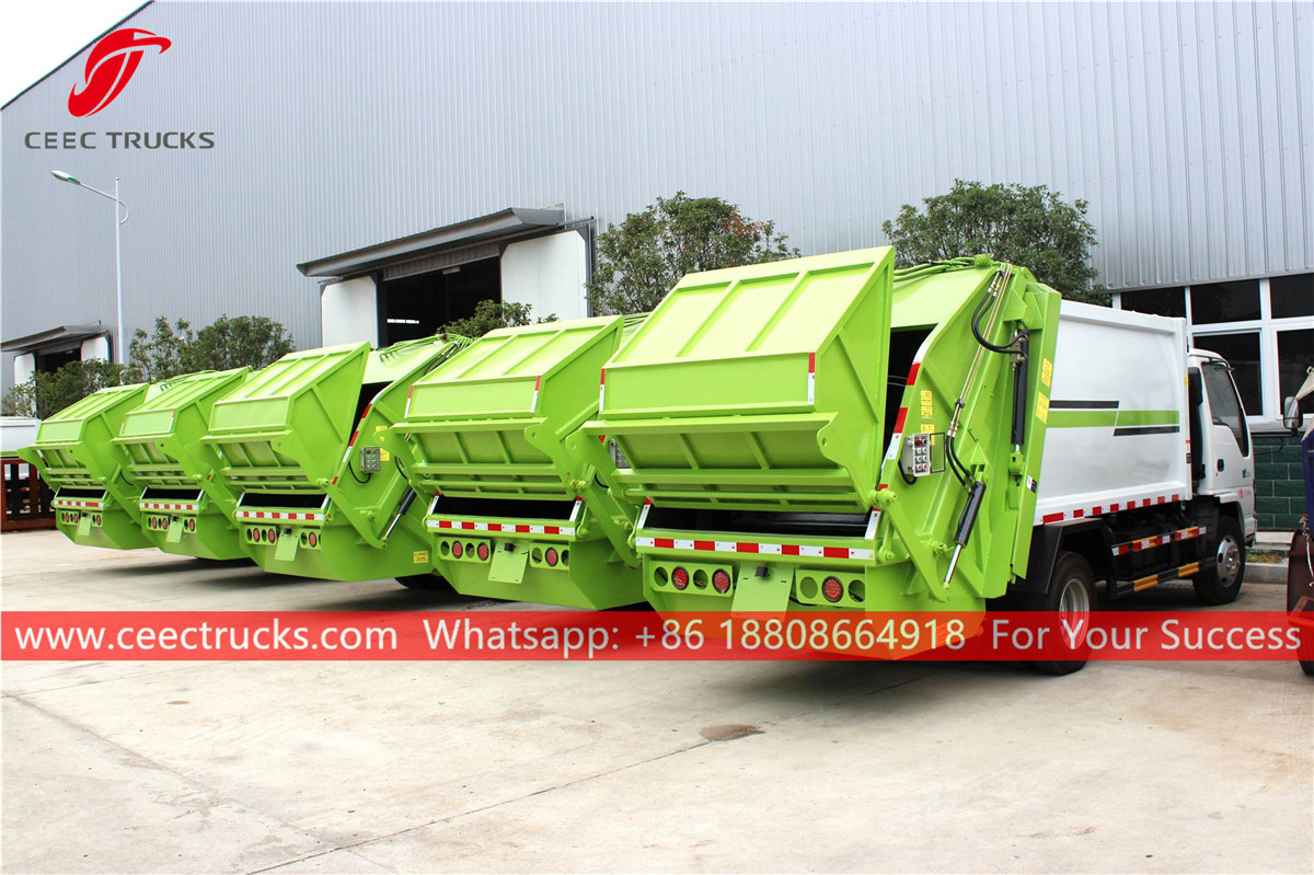 ISUZU GIGA Garbage compressor truck for exporting