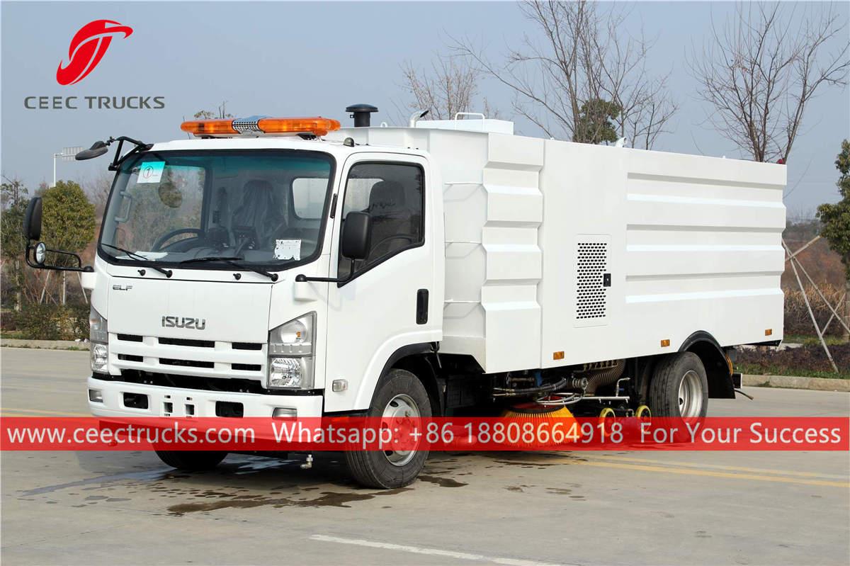 ISUZU Road sweeper truck