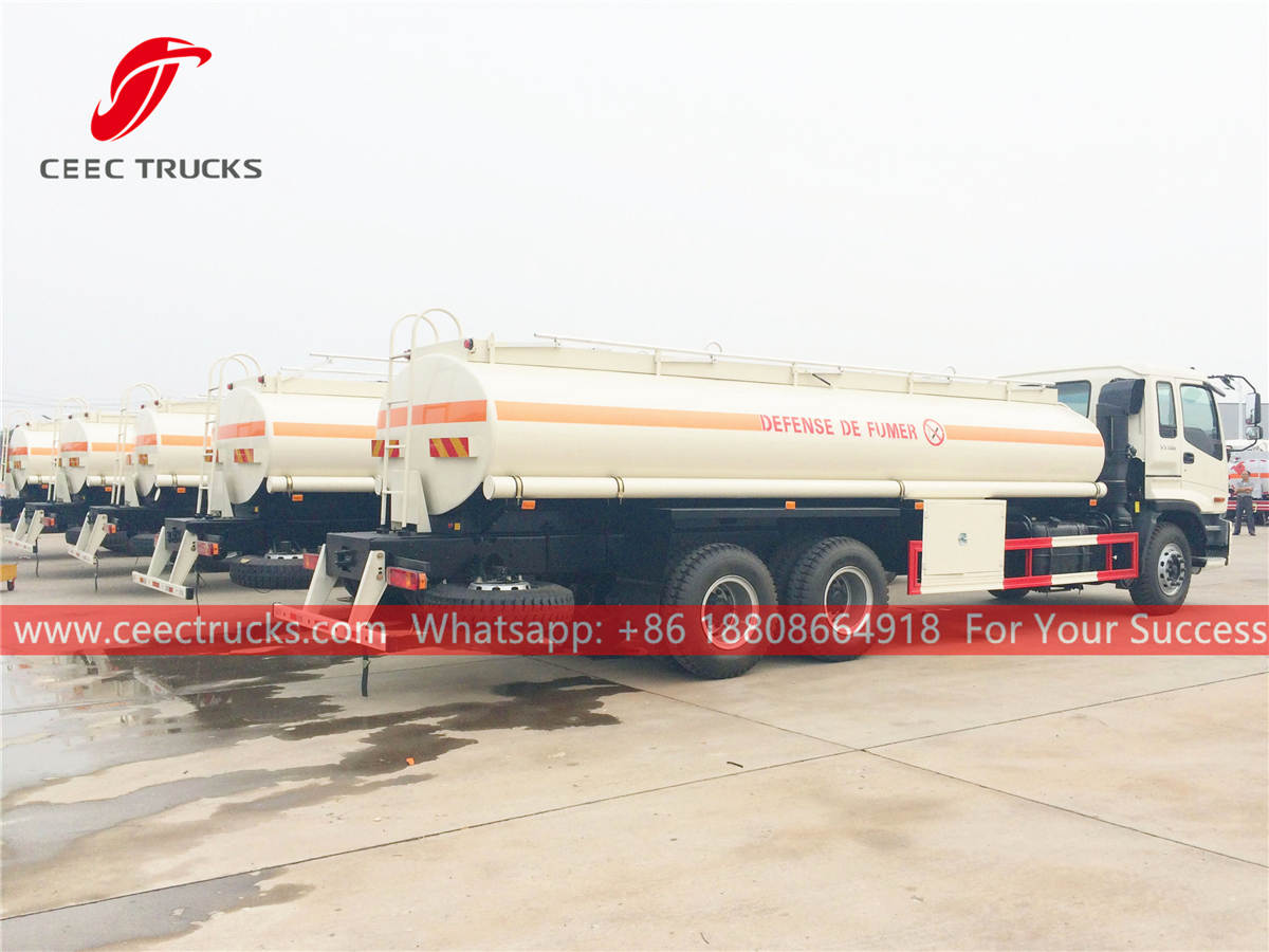 Fuel tanker trucks manufacturer in China