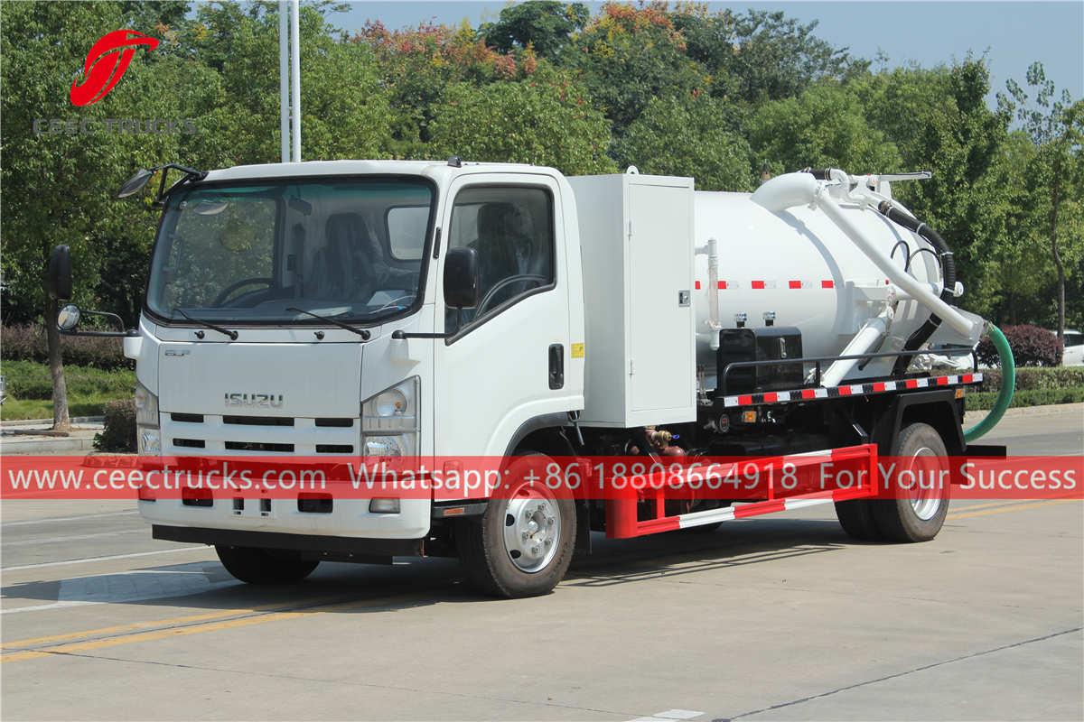 ISUZU 5 CBM cesspit emptier truck