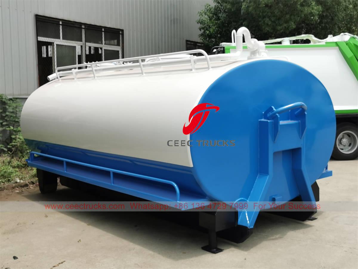 vacuum suction truck superstructure