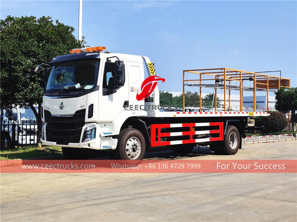 DONGFENG 8tons road wrecker truck export to senegal