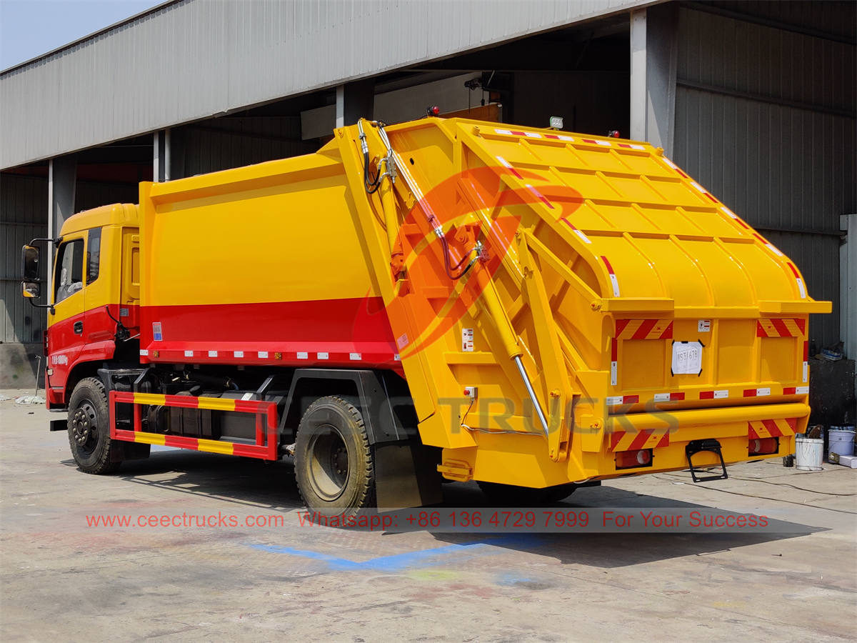 Цена по прейскуранту завода-изготовителя Dongfeng задний погрузчик мусоровоз