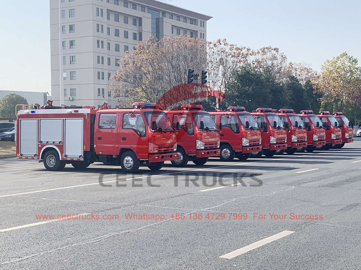 Продается водяная пожарная машина ISUZU 1,5 тонны.