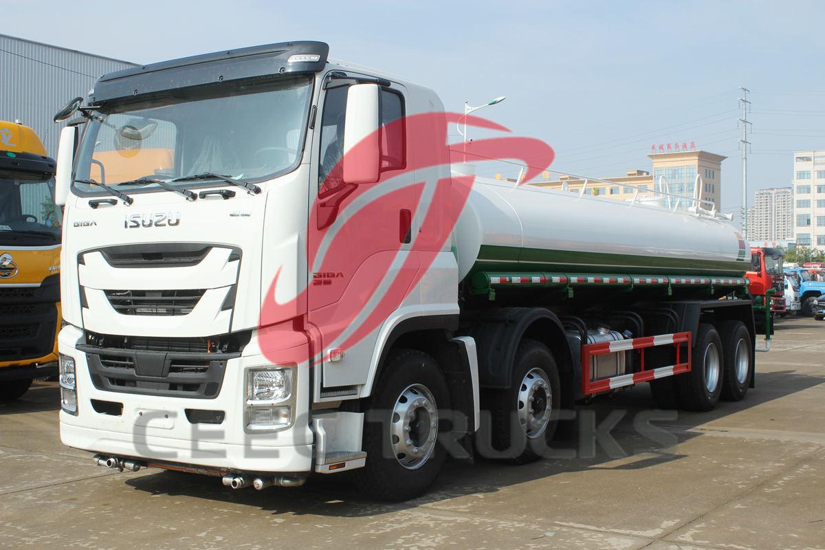 ISUZU GIGA 12 wheeler water truck