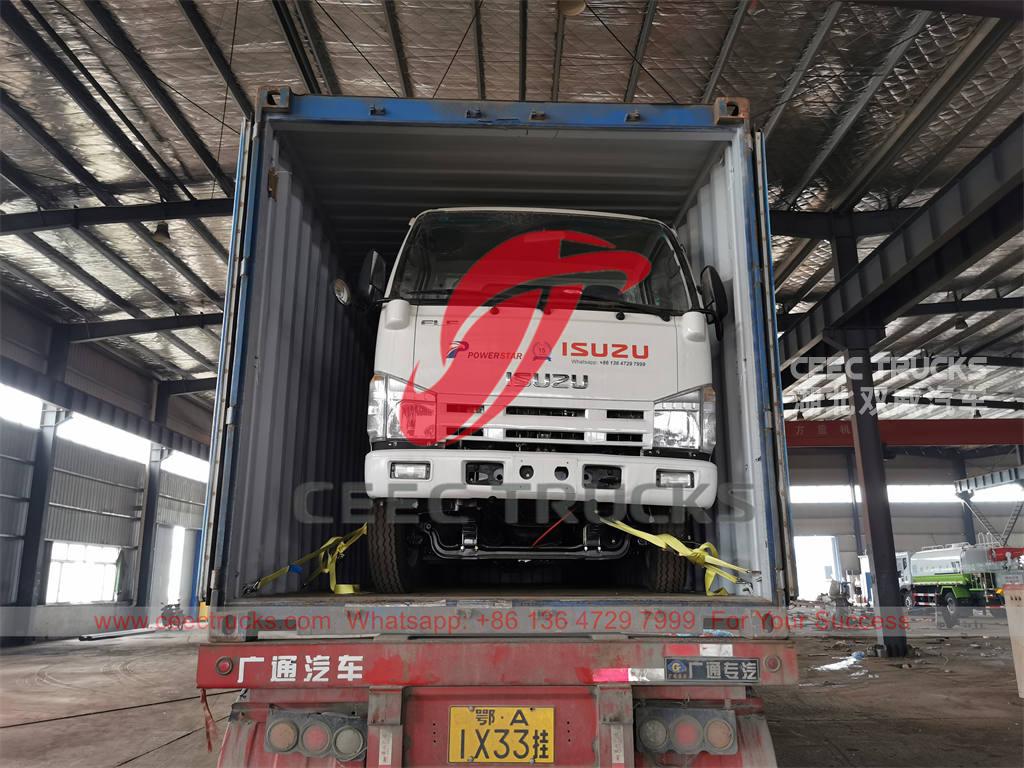 Новый дизайн грузовика очистки канализации ISUZU 4CBM для продажи