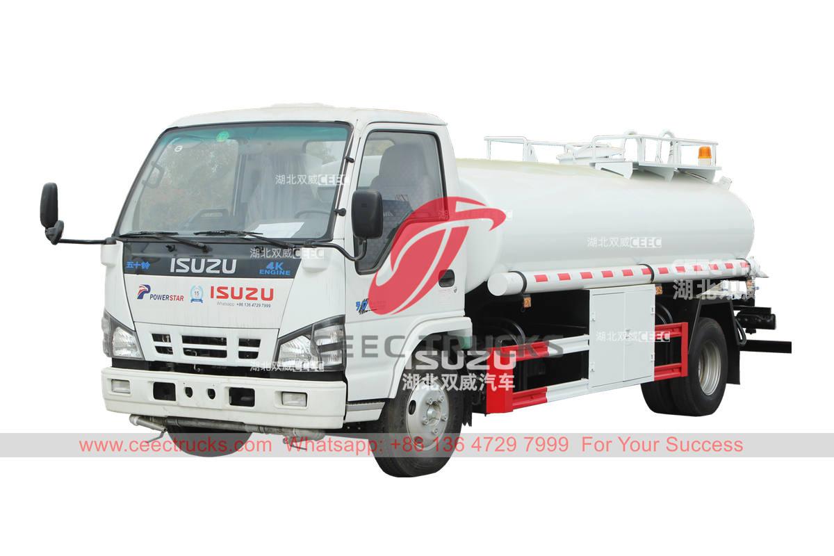 ISUZU NQR/600P 5000 литров бак для воды из нержавеющей стали для продажи