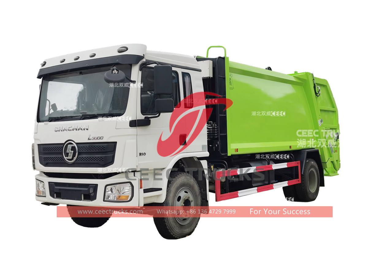 Высококачественный мусоровоз Shacman L3000 14CBM на продажу