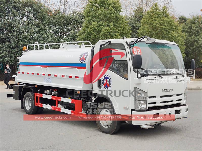 Фабрика поставляет грузовик ISUZU 7 тонн спринклерной воды