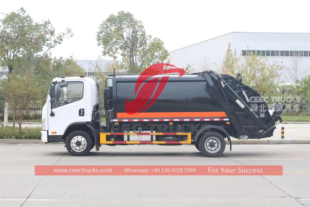 FAW RHD 4Ã—2 trash compactor truck on sale