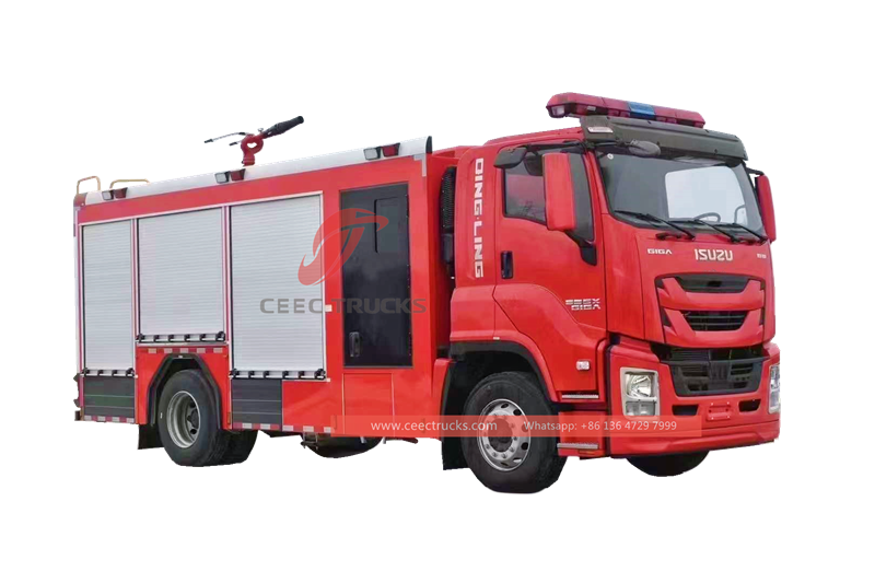 Пожарная машина ISUZU GIGA 8000 л.