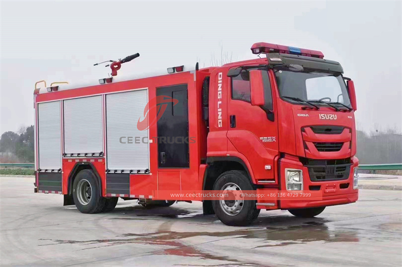 Пожарная машина ISUZU GIGA 8000 л.