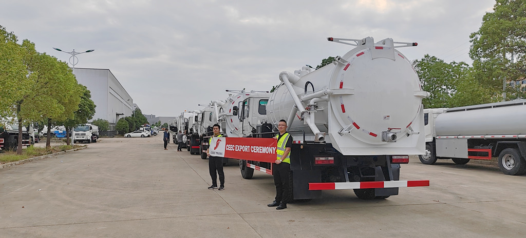 5 units trucks export to Djibouti seaport
