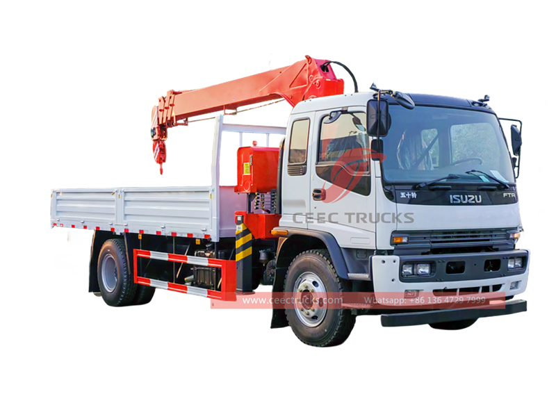 Телескопический кран Isuzu FTR