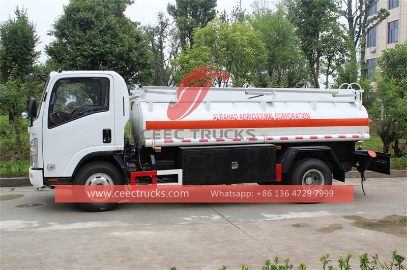 Isuzu 10 cbm diesel transfer truck