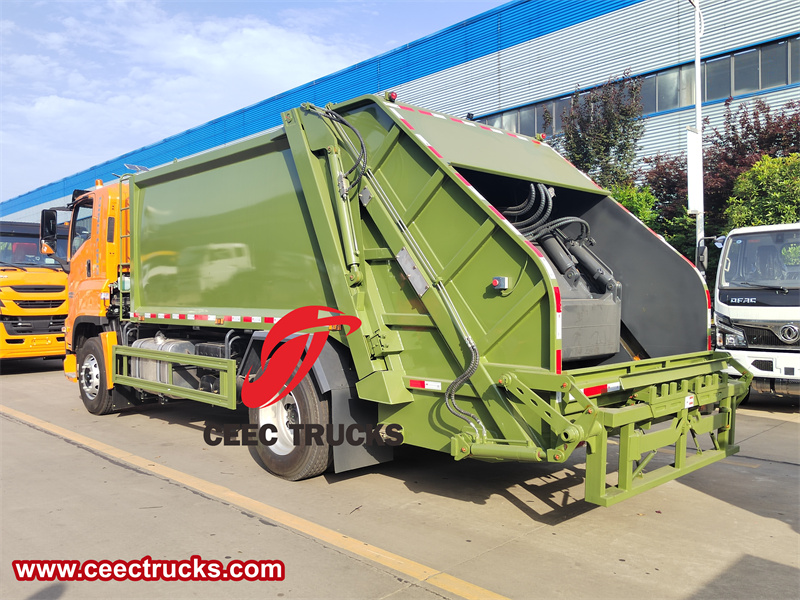 Isuzu GIGA 15cbm garbage disposal truck