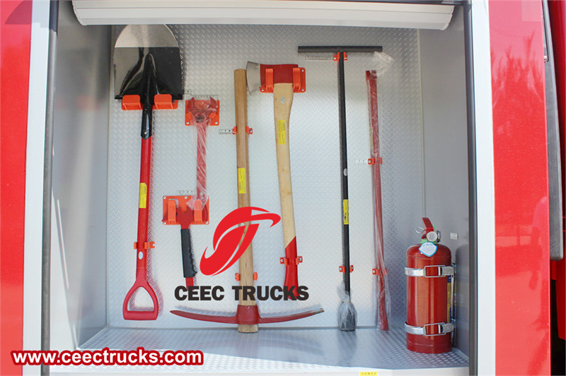 Fire wrench, fire axe, pickaxe, shovelï¼Œfire extinguisher