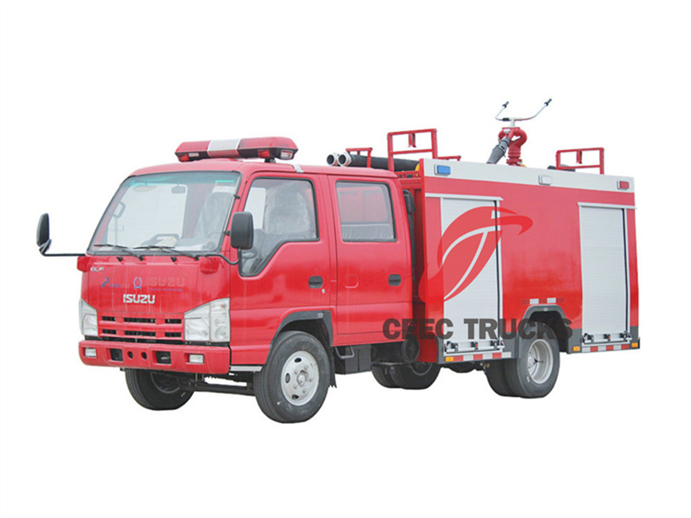 Isuzu ELF 100P 3000 Liters Fire tender truck