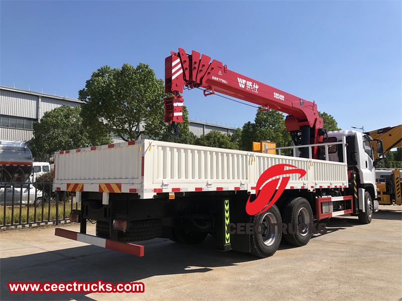 Isuzu VC61 8ton boom crane truck