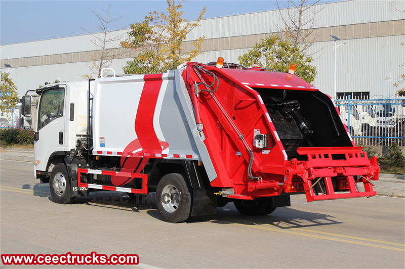 garbage compactor truck upper body kits