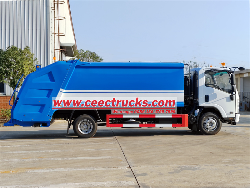 ISUZU NPR 10CBM garbage compactor truck