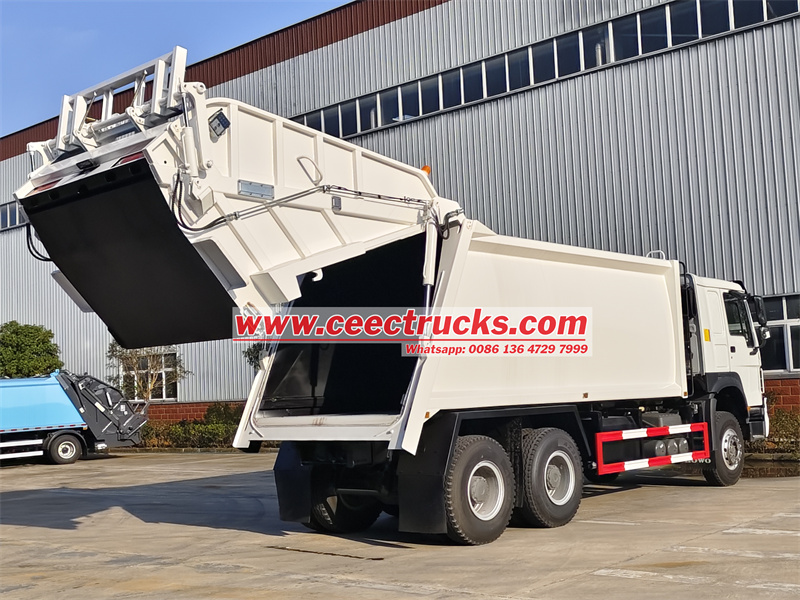 HOWO 20CBM garbage compactor truck